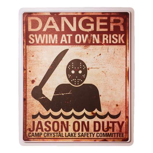 Skylt Jason On Duty