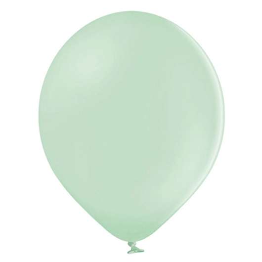 Små Pastell Pistagegröna Latexballonger 100-pack