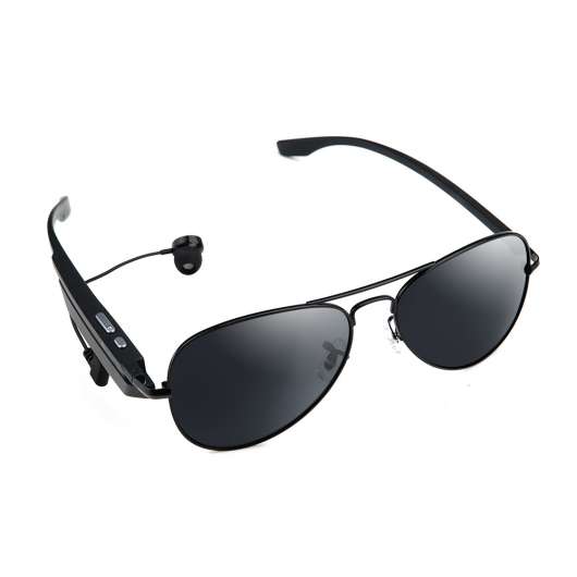Smarta och superlätta Bluetooth-solglasögon i Aviator-stil