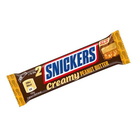Snickers Creamy Peanut Butter Chokladbit - 1-pack