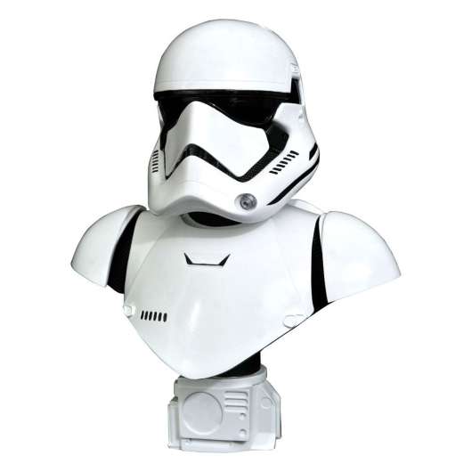 Star wars episode vii legends in 3d bust 1/2 first order stormtrooper 25 cm