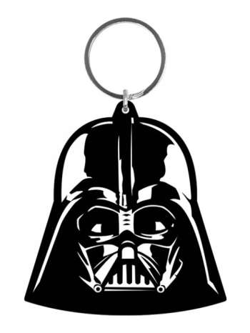 Star Wars Rubber Keychain Darth Vader 6 cm