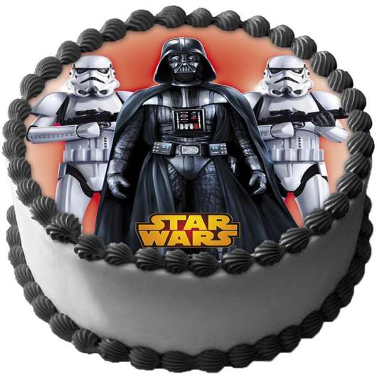 Star Wars Tårtoblat Sockerpasta