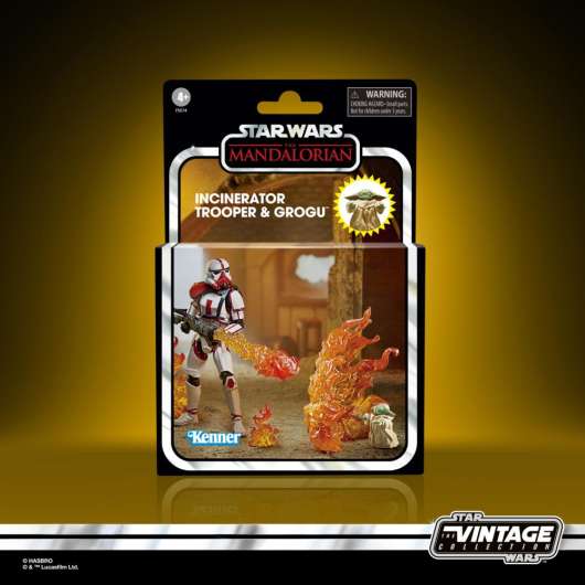 Star Wars - The Vintage Collection Deluxe Incinerator Trooper & Grogu