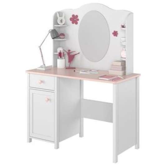 Stephany sminkbord /rosa - Barnbord och stolar