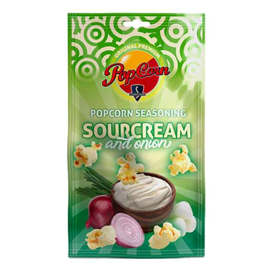 Sundlings Popcornkrydda Sourcream & Onion - 26 gram