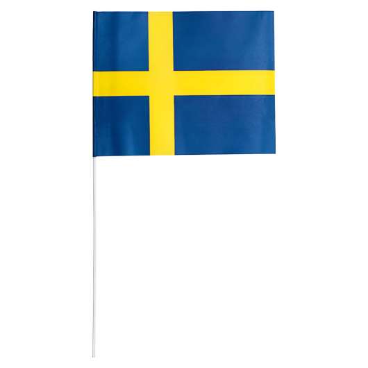 Svenska Flaggor på Pinne
