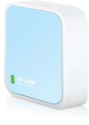 TP-LINK TL-WR802N, trådlös nano N-router, vit