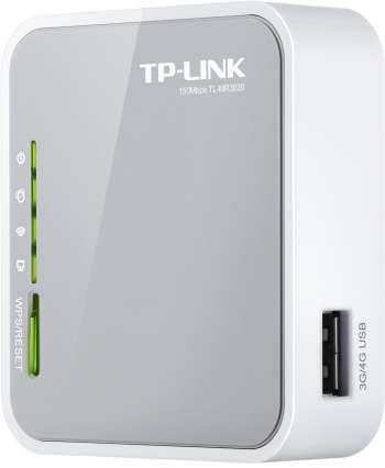 TP-LINK trådlös 3G-router, 802.11n, 150Mbps, USB, RJ45