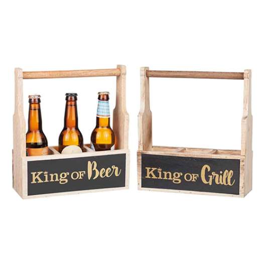 Trälåda King Of Beer/Grill