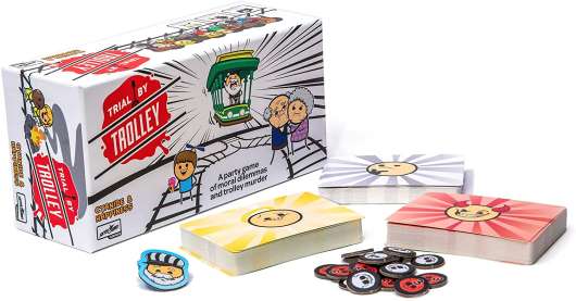Trial by Trolley Happiness & Cyanide Boardgame