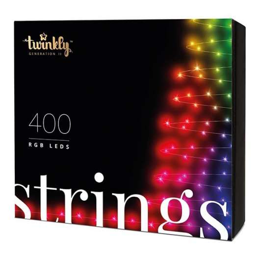 Twinkly Strings Appstyrd Julgransbelysning - 600 LED-lampor