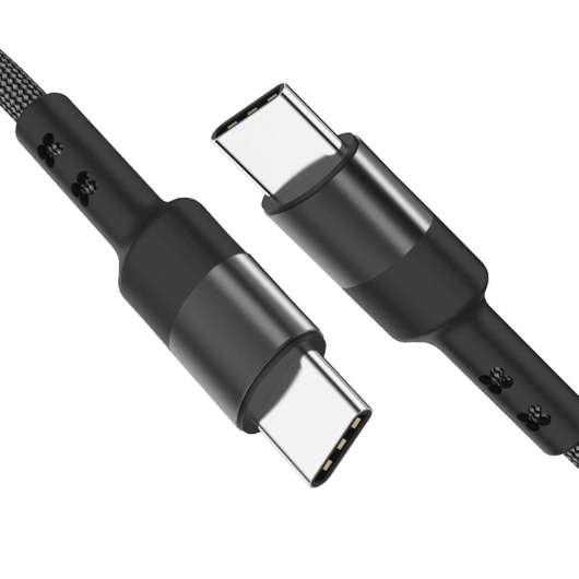 USB-C till USB-C Laddningskabel, Quick Charge, 2m