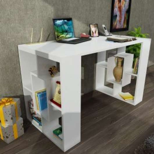Valencia skrivbord 120x60 cm - Vit - Övriga kontorsbord & skrivbord, Skrivbord, Kontorsmöbler