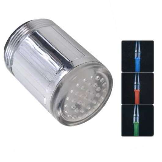 Vattenmunstycke LED drivs utan batterier