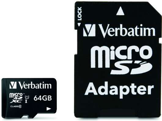 Verbatim 64 GB SD Micro