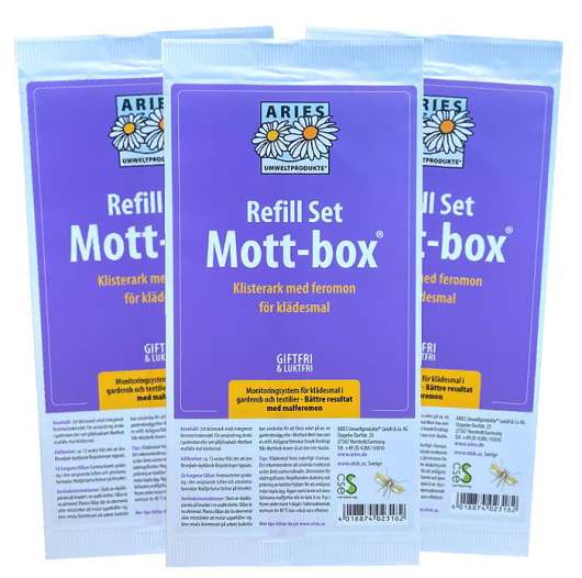 Vrdekit: 3st Mottlock refill 2-pack