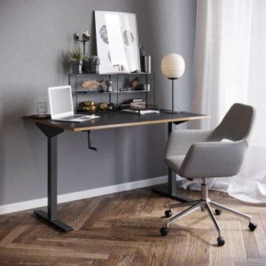 Wedge höj och sänkbart skrivbord 120x80 cm HPL
