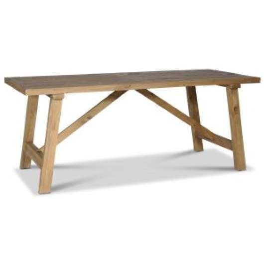 Woodforge vintage matbord i återvunnet trä + Fläckborttagare för möbler - Övriga matbord